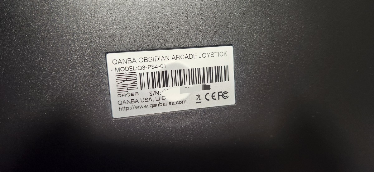 【中古】アーケードスティックQanba Obsidian Q3-PS4-01_画像6