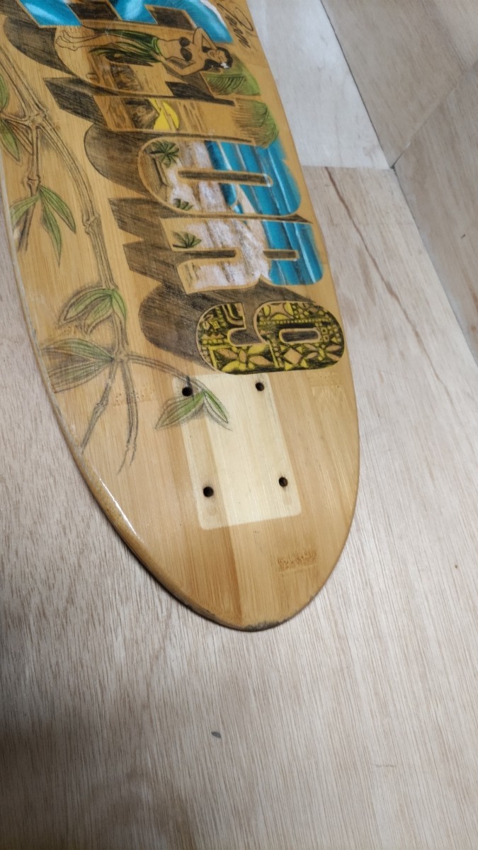 バンブー　竹　丈夫　軽量　スケートボード　SECTOR9 セクターナイン　サーフスケート　デッキ　クルーザー　スラローム　希少　レア　_画像3