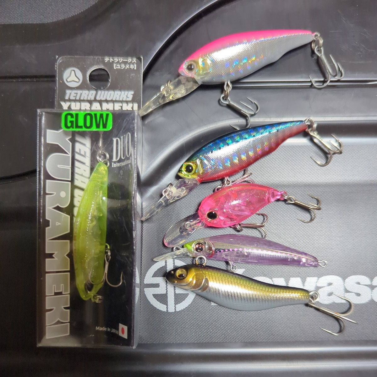 メガバス　YO-ZURI FLYING-X SW DUO YURAMEKI KURAKURA HARDCORE MINNOW 50S_画像1