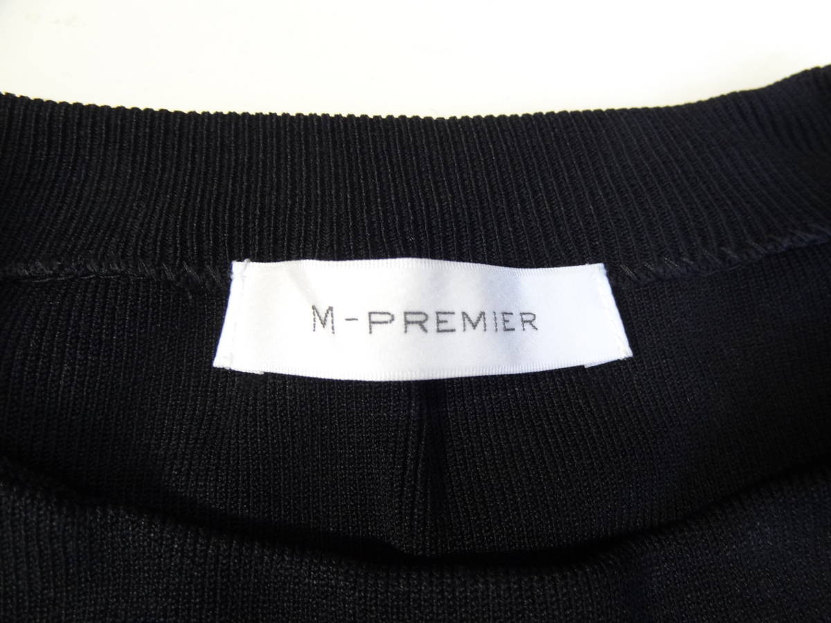 M-PREMIER エムプルミエ 　レーヨンニット　サイズ３８　ＵＳＥＤ_画像2