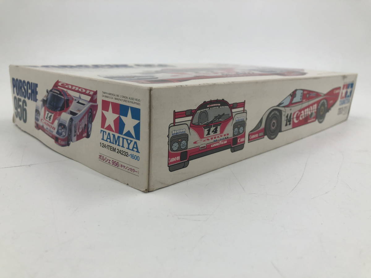 △Y84【未組立】TAMIYA タミヤ ポルシェ 956(キヤノンカラー) 1/24 スポーツカーシリーズ No.232_画像8