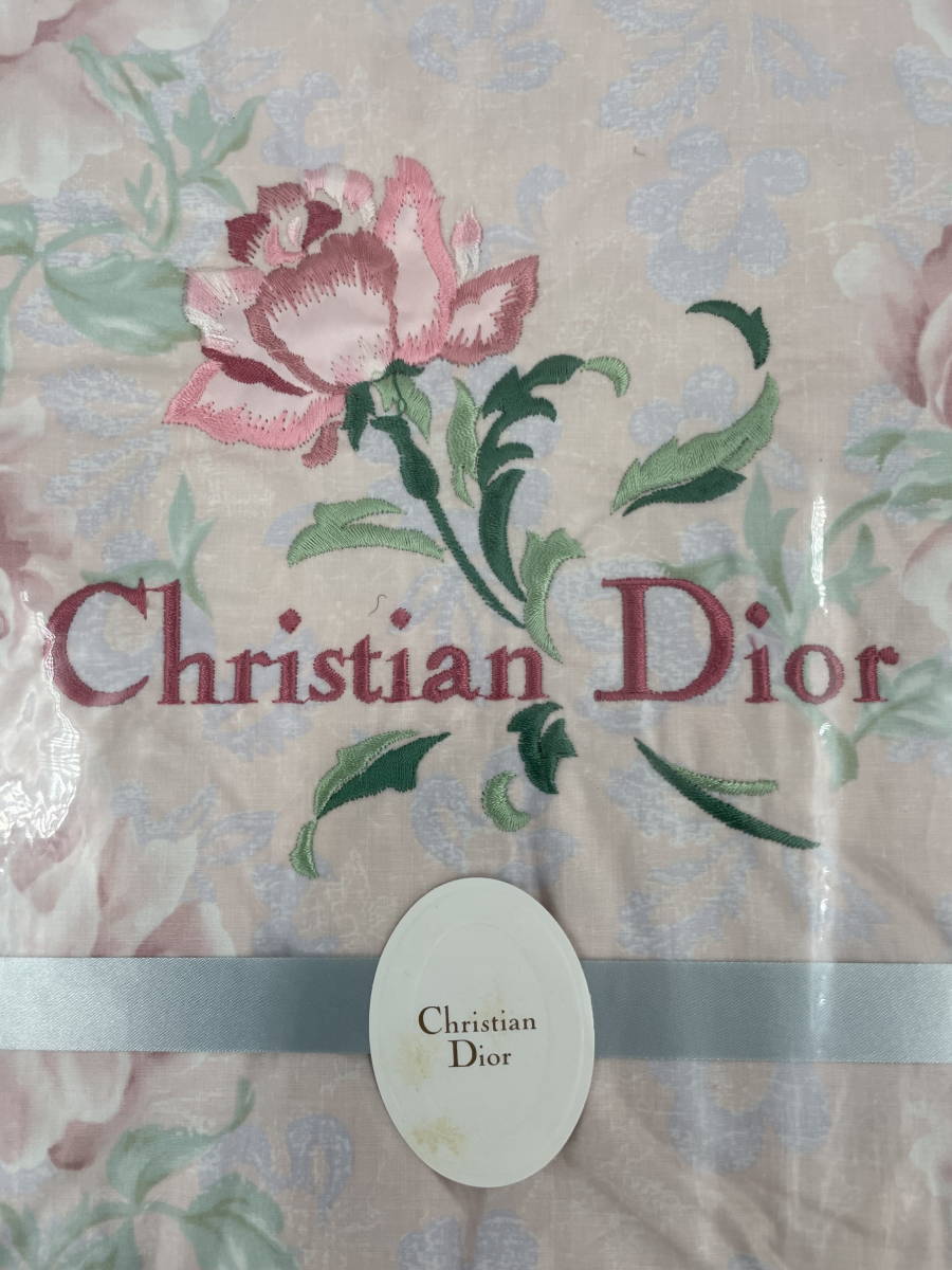 □M67 未使用 ◆Christian Dior クリスチャンディオール ダウンケット◆ 綿 ダウン フェザー キルティング製 掛け布団 寝具 150×200cm_画像2
