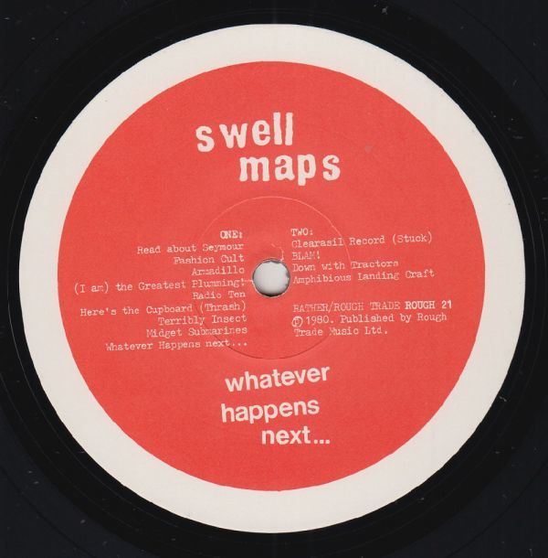 英ガレージ、パンク、実験音楽　スウェル・マップス　LP　Whatever Happens Next… 2枚組　1981年_画像7