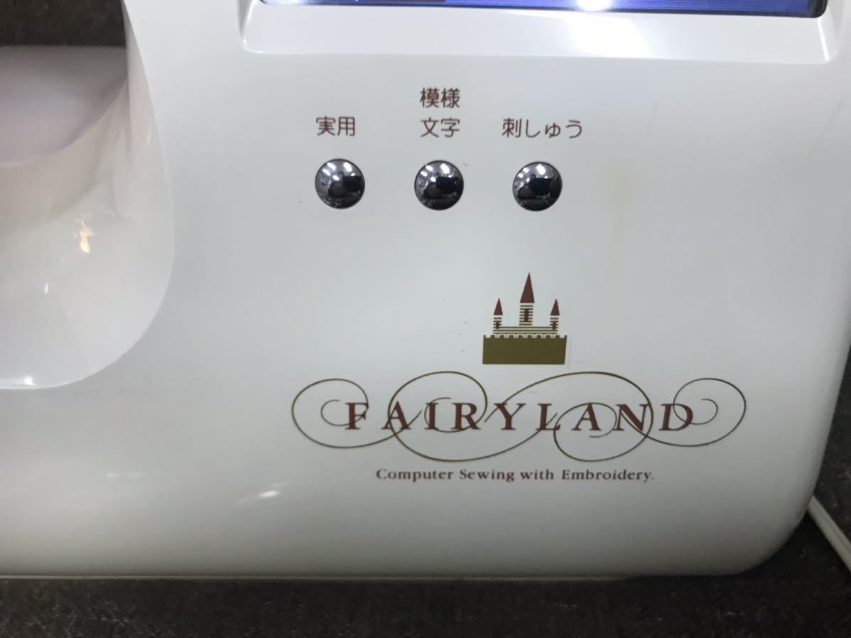 ★即決送料無料★カラー液晶★文字模様★自動糸切り★SINGER CPミシンFAIRYLAND9800DX ★整備品_画像8