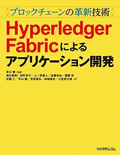 [A12046368]~ブロックチェーンの革新技術~Hyperledger Fabricによるアプリケーション開発 [大型本] 清水 智則、 田町 京_画像1