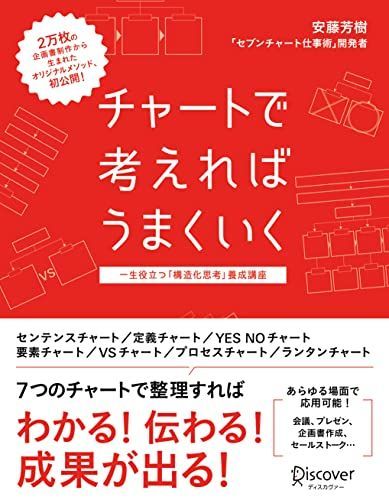 [A12197694]チャートで考えればうまくいく 一生役立つ「構造化思考」養成講座_画像1