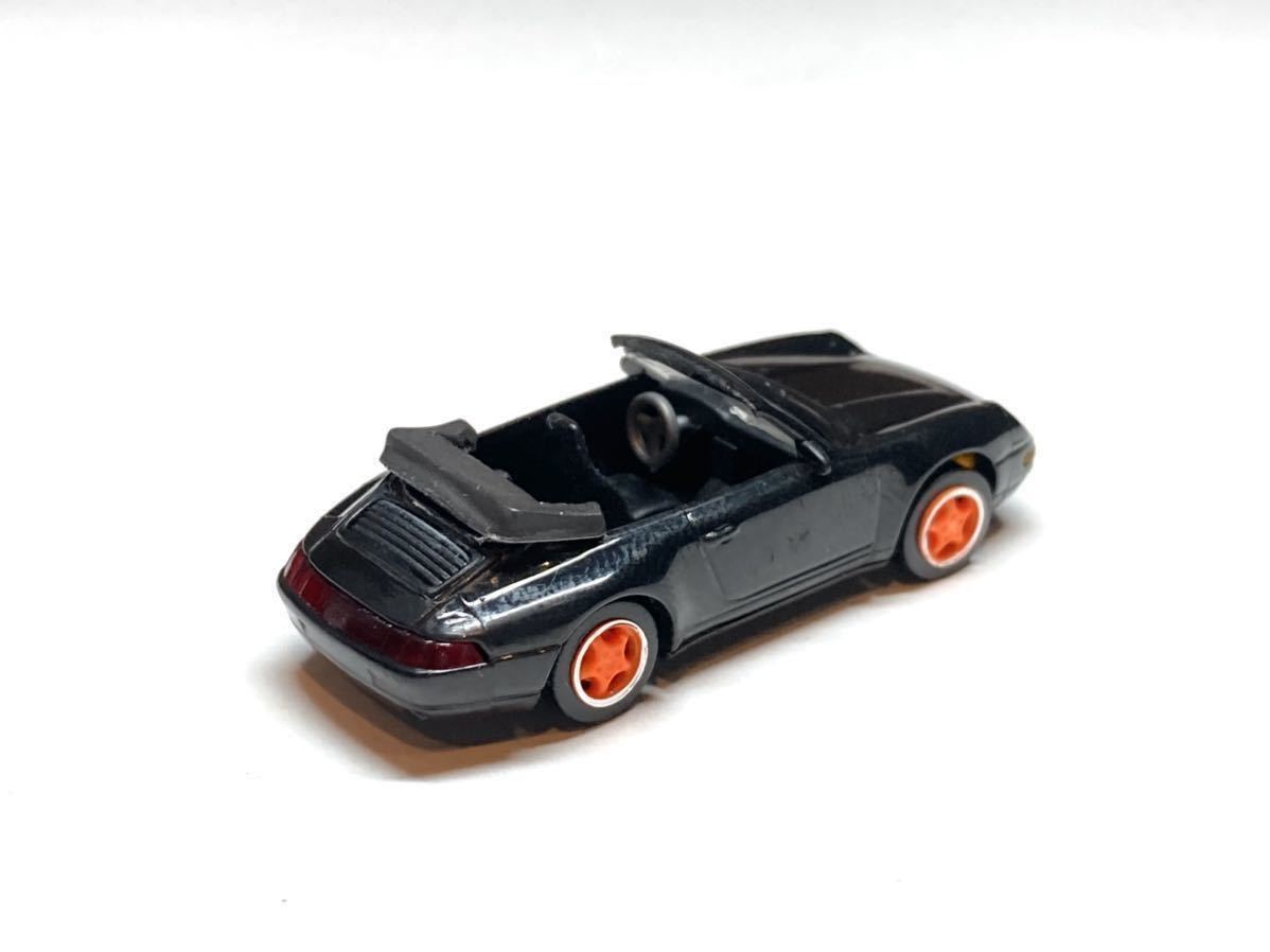 Euromodell Porsche 911 (993) Carrera ポルシェ カレラ カブリオレ ブラック 1/87_画像2