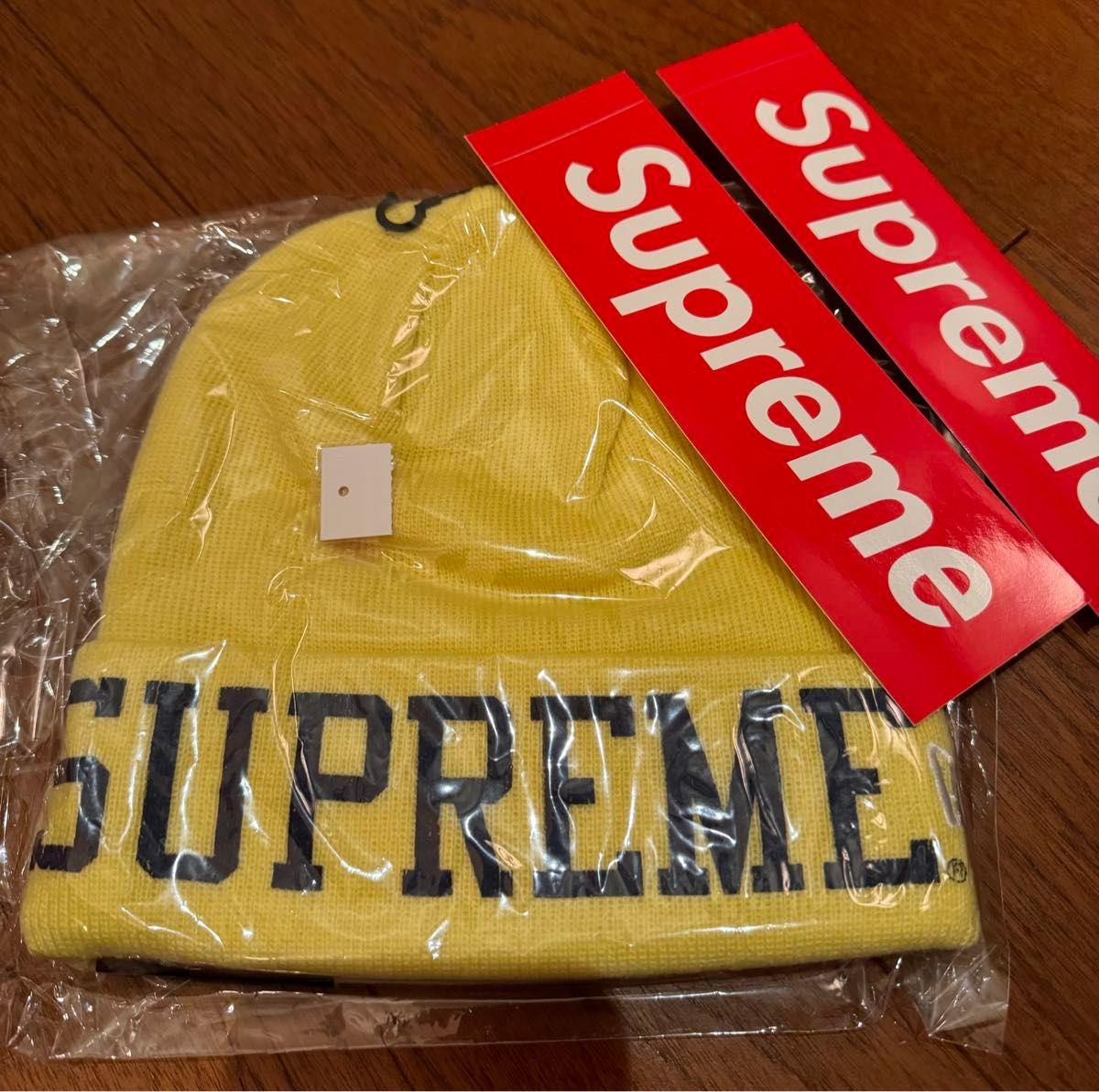 Supreme New Era Varsity Beanie  シュプリーム ビーニー ニューエラ イエロー