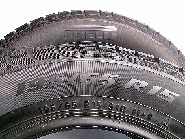 中古スタッドレス■195/65R15 4本■PIRELLIICE ASIMMETRICO Plus_画像4