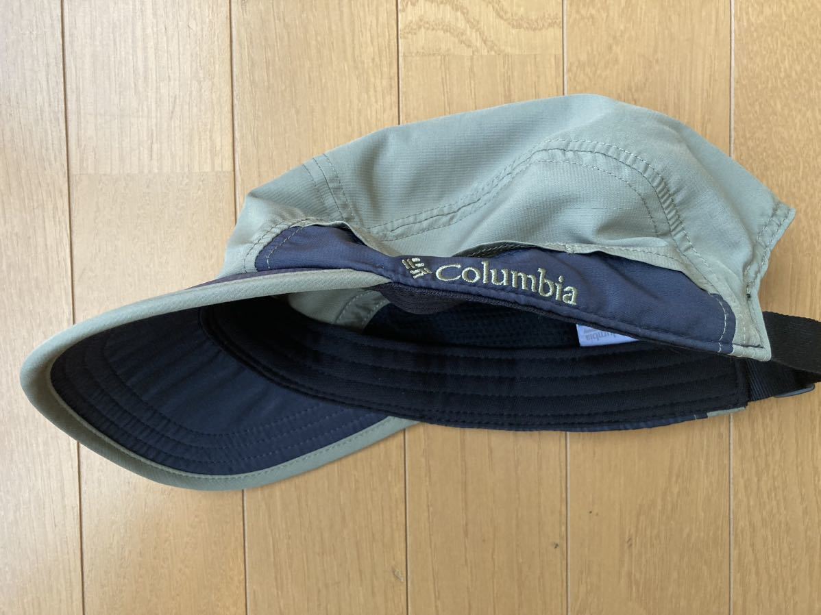 Columbia コロンビ リバートゥーロックキャップ 帽子 PU5035 Surplus Greenグリーン フリー メンズ レディース アウトドア キャンプ_画像3