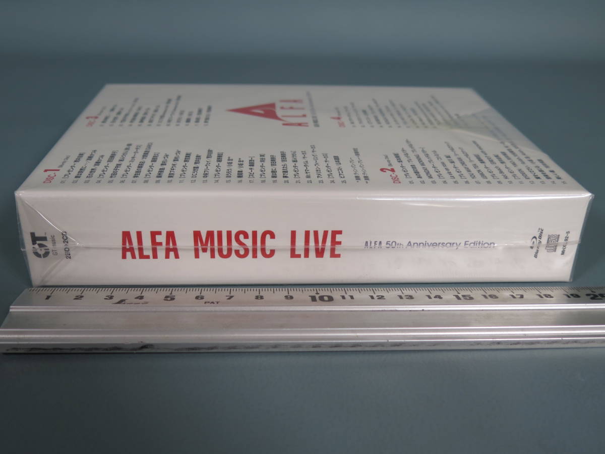 未開封 BD＆CD4枚組 アルファミュージック50周年記念「ALFA MUSIC LIVE」完全生産限定盤★荒井由実/松任谷由実 YMO 小坂忠 ブルーレイの画像4