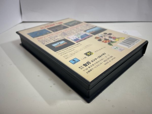 SEGA　セガ　MD　メガドライブ　箱説有り　 接点洗浄済 アイラブミッキーマウス ふしぎのお城大冒険 SAKA8_画像5