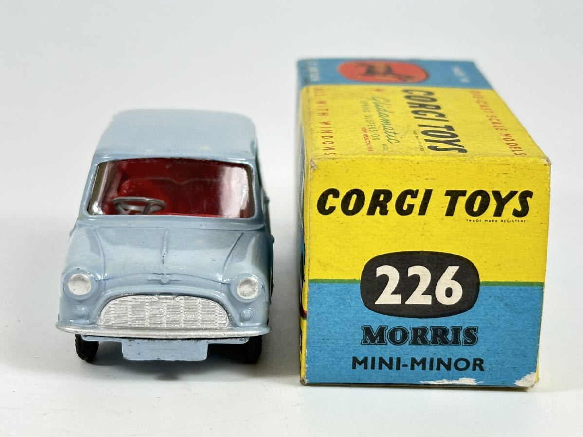 (s623) CORGI TOYS 226 MORRIS MINI-MINOR コーギー ミニカー 当時物_画像5