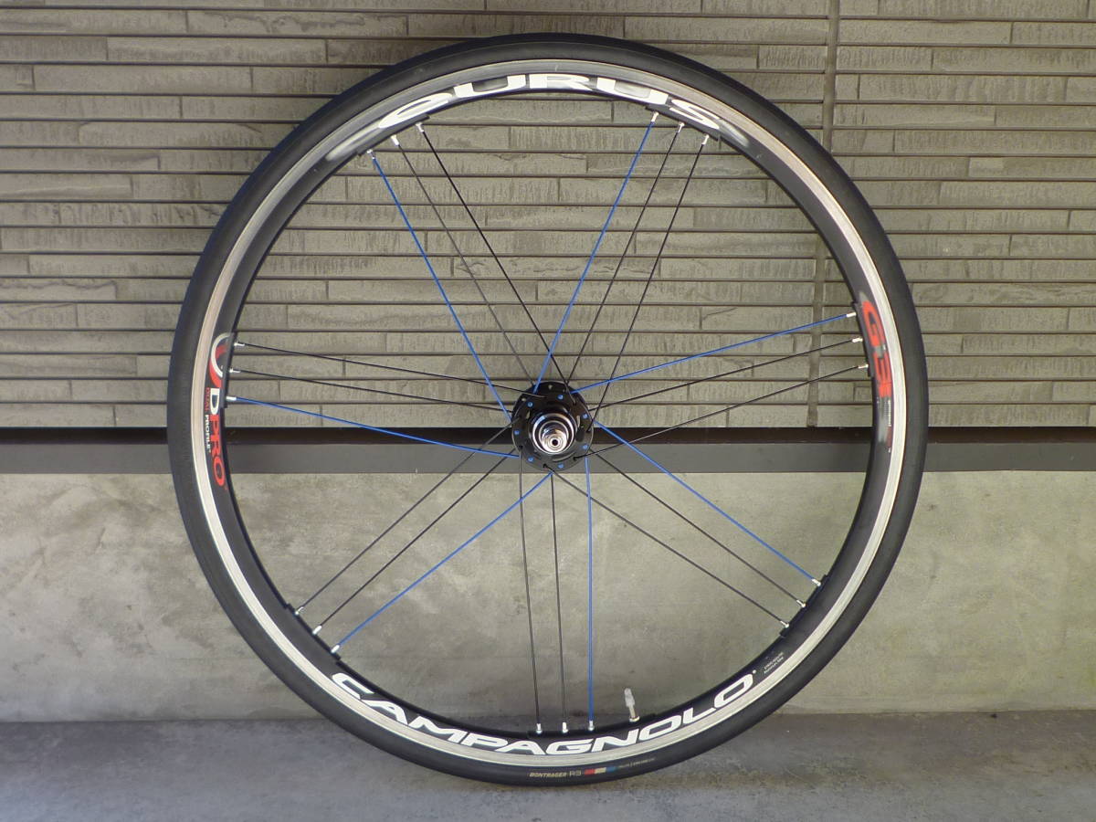 campagnolo EURUS(ユーラス) ピスト/トラック/シングルギア用 21H(G3) リアホイール120mm タイヤ700 × 25C
