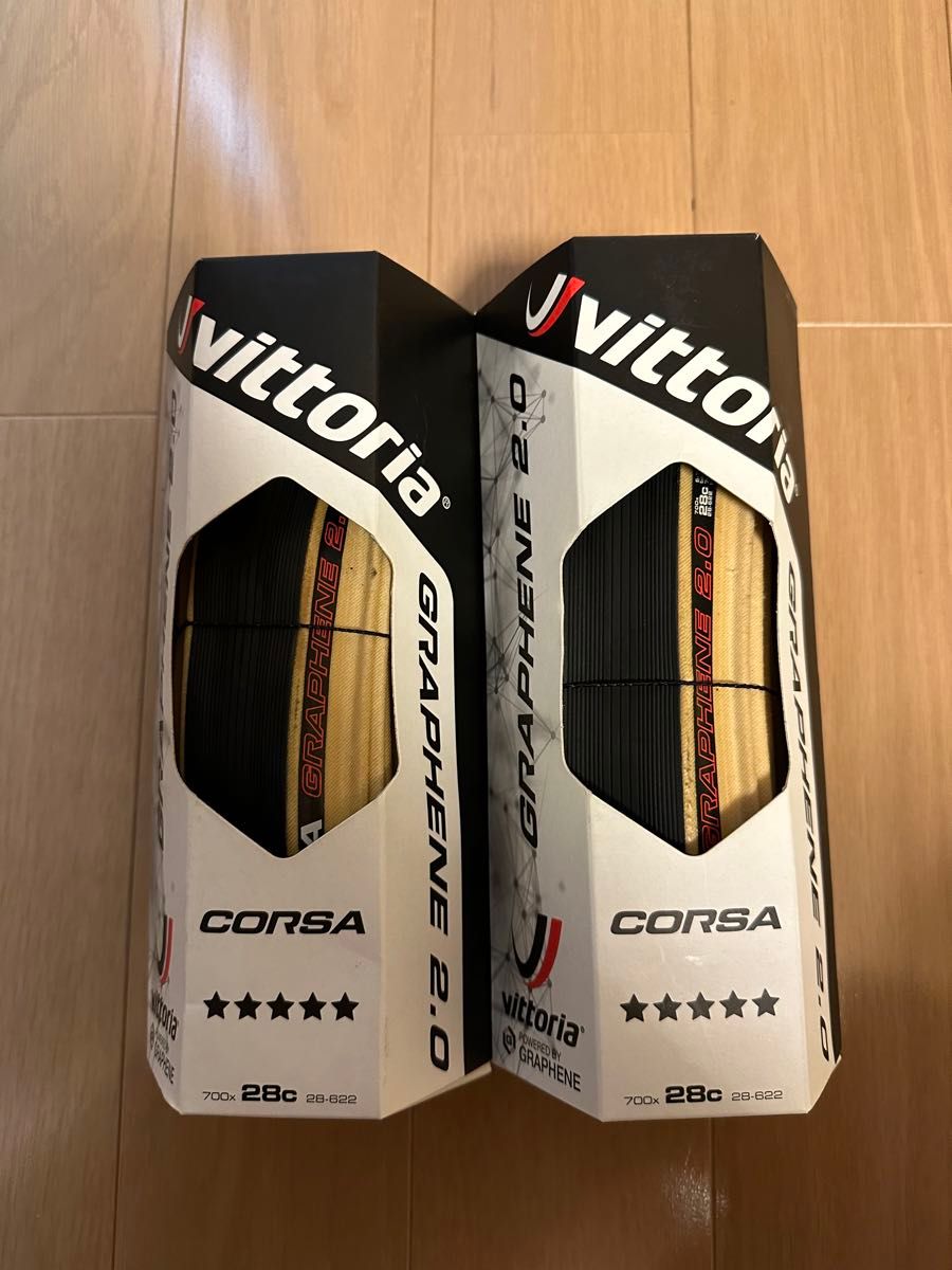 VITTORIA CORSA ビットリア コルサ クリンチャー 28C GRAPHENE 未使用品　2本セット