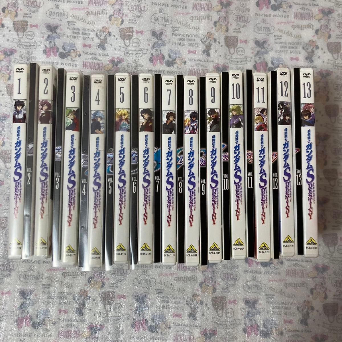 機動戦士ガンダム　SEED DESTINY 全13巻　DVD 初回限定盤
