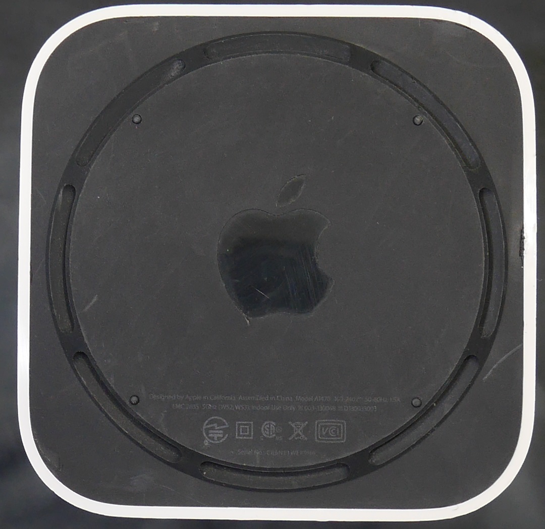 【大容量/高耐久/高効率/高信頼性HDDに換装済】Apple AirMac Time Capsule A1470 4TB/ルータ/NAS/WD Red WD40EFAX【動作保証】_画像3