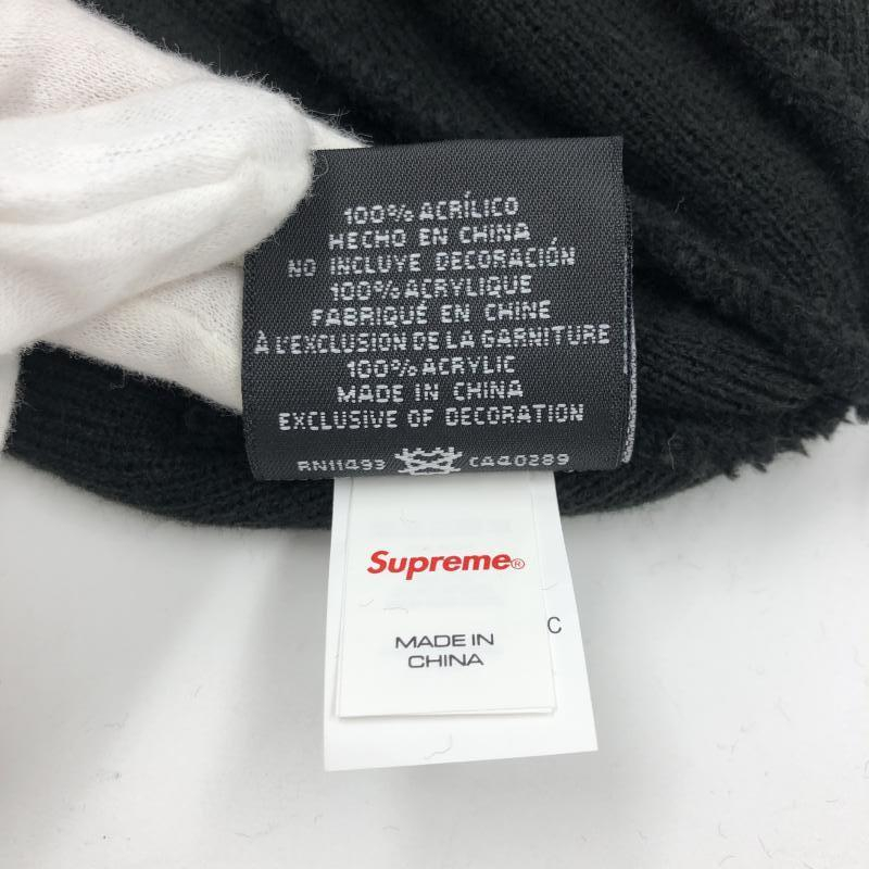 【中古】Supreme 2022AW New Era Box Logo Beanie(タグ付き) ブラック　シュプリームｘニューエラ[240024449848]_画像5