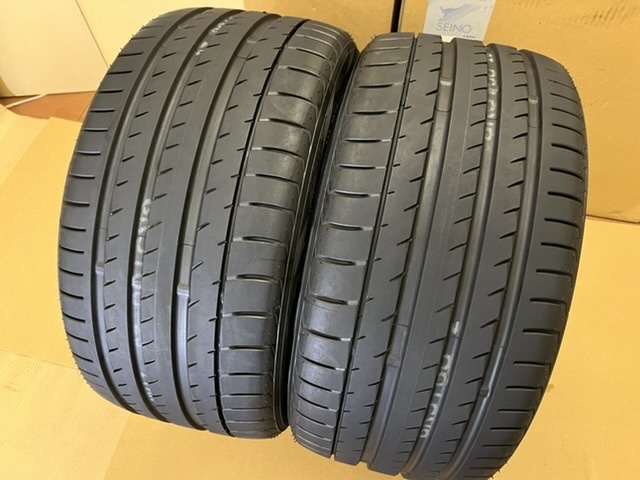 　中古タイヤ2本セット YOKOHAMA ADVAN SPORT 265/35/18 2022年製_画像2