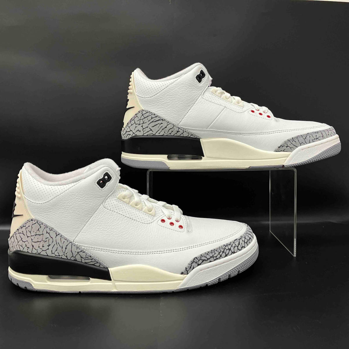 Nike Air Jordan 3 Retro White Cement Reimagined ナイキ エアジョーダン3 レトロ ホワイトセメント リイマジンド DN3707-100 30.0cm_画像2