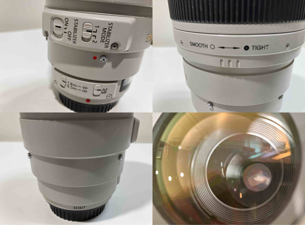 ジャンク Canon EF100-400mm4.5-5.6L EF 100-400mm 1:4.5-5.6L IS USM 2577A001 交換レンズ_画像7