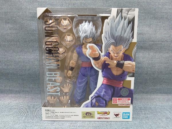 【1円スタート】バンダイ 魂ウェブ商店 S.H.Figuarts ドラゴンボール超 スーパーヒーロー 孫悟飯ビースト(ゆ04-08-01)_画像1