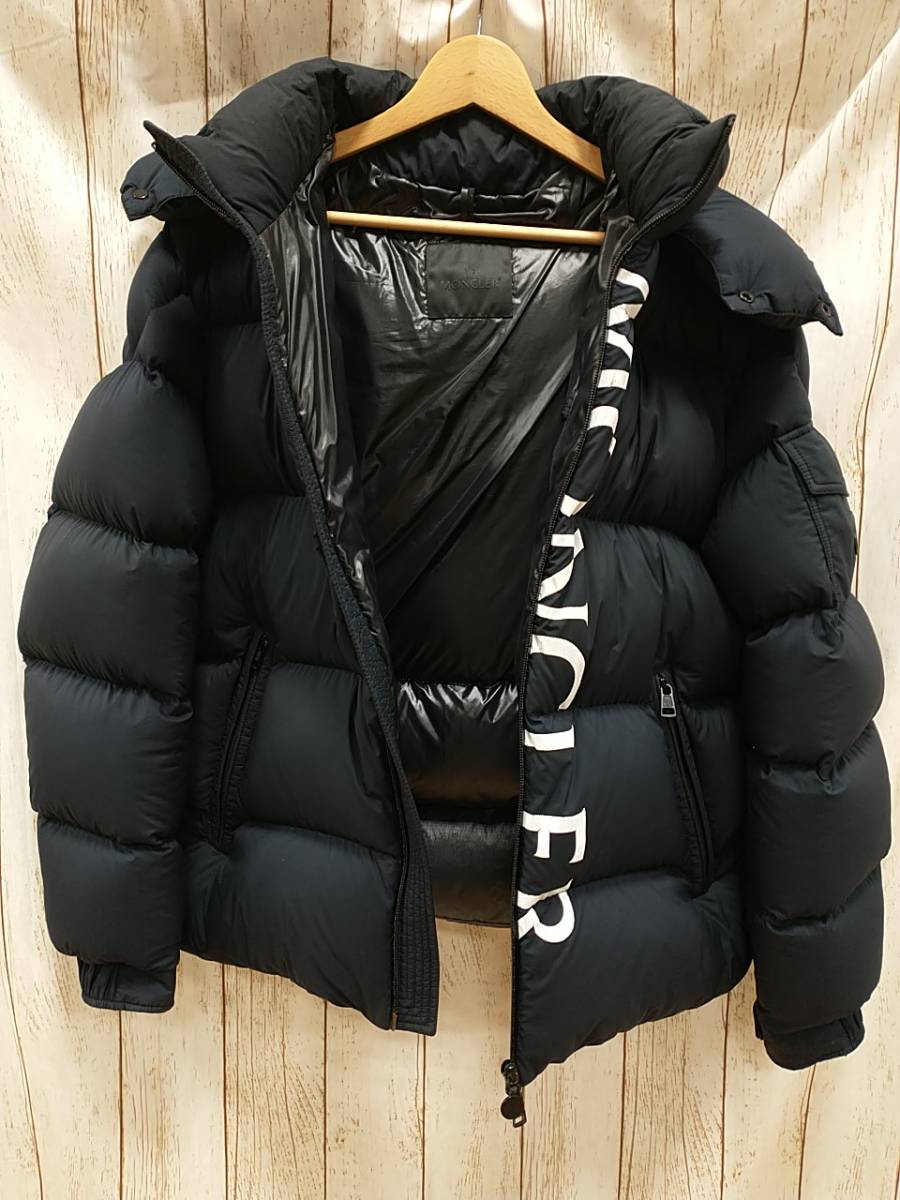 MONCLER モンクレール MAURES 2020年モデル ダウンジャケット ブラック サイズ2(M) メンズ インポート F20911B54410 マウレス_画像3