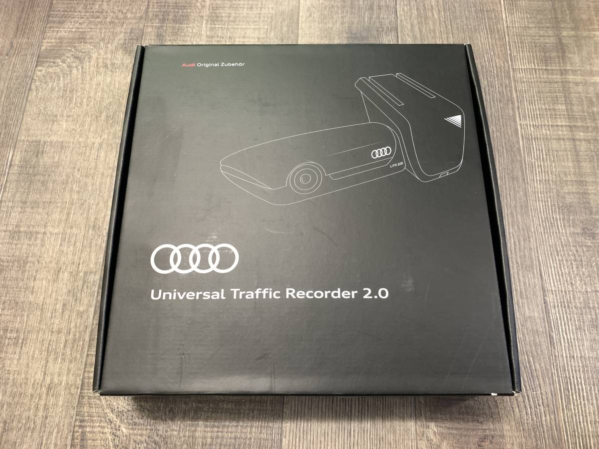 新品未使用品 アウディ Audi UTR 2.0 純正オプション Audi ドライブレコーダー アウディ純正 フロント＆リヤカメラ