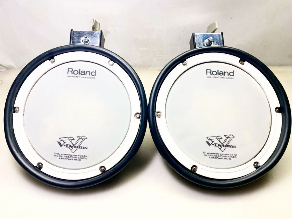 1050-2 Roland V-Drums用パッド PDX-6 ×2 PDX-8 ×2 電子ドラム 中古 送料無料（沖縄離島を除くヤマト着払い）の画像2