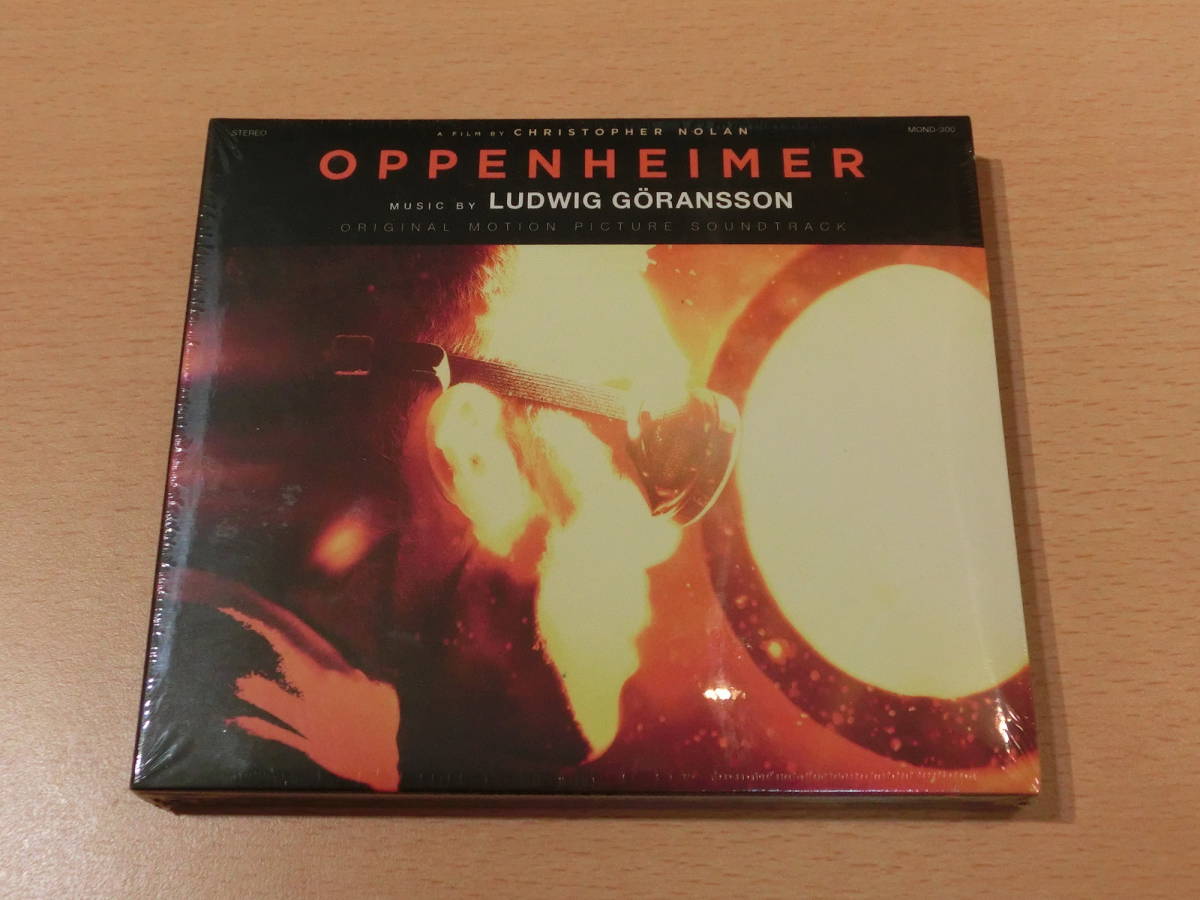 映画「OPPENHEIMER（オッペンハイマー）」 サウンドトラック 2枚組 輸入盤 未開封新品 2024年3月29日公開予定_画像1