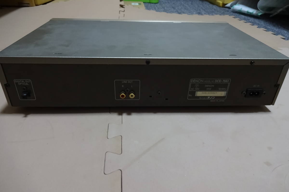 ★DENON（デノン） DCD-755II 純正リモコン付き_画像4