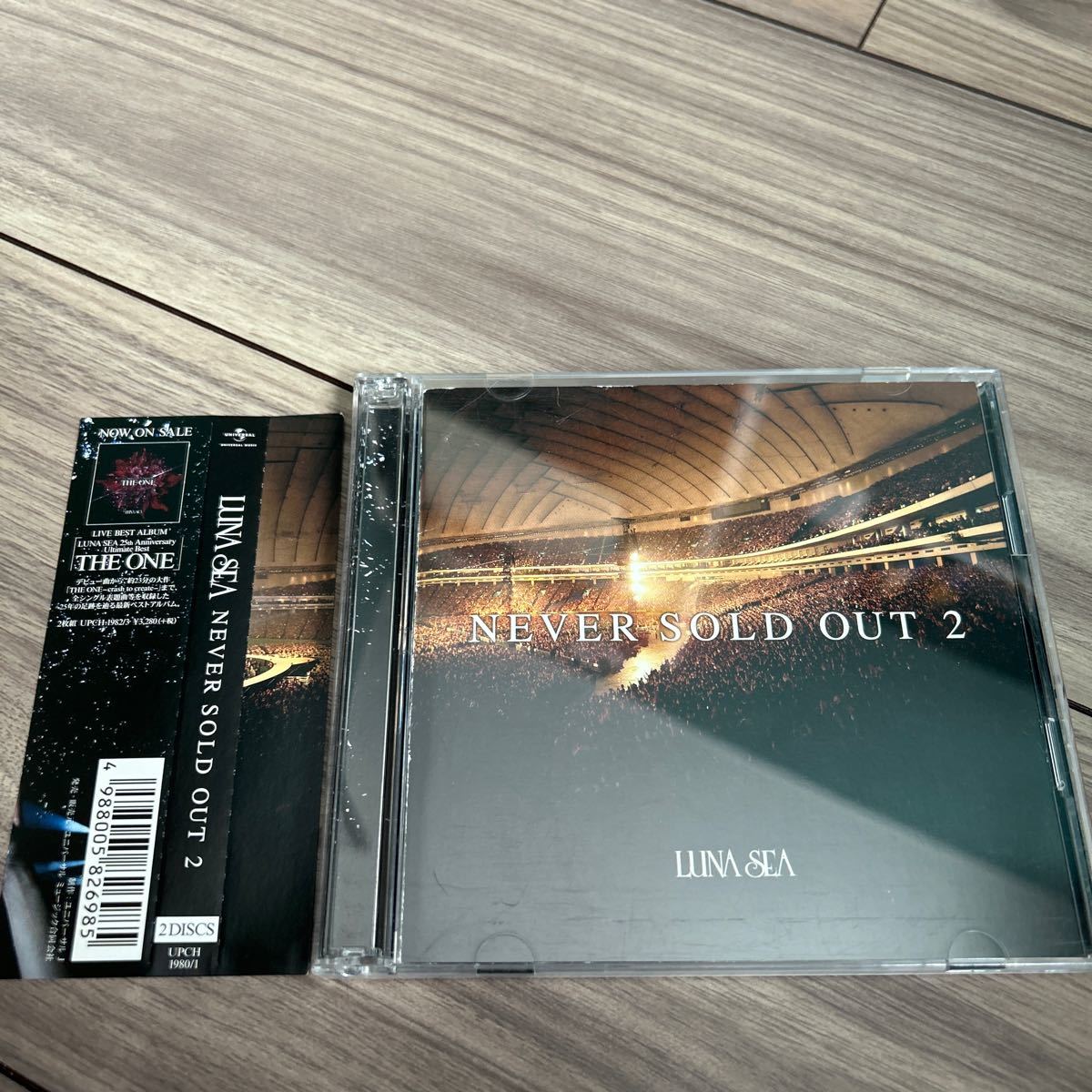 LUNA SEA CD NEVER SOLD OUT 2 （2枚組）ルナシー 河村隆一 SUGIZO（エックスジャパン）J INORAN 真矢 レンタルアップ_画像1