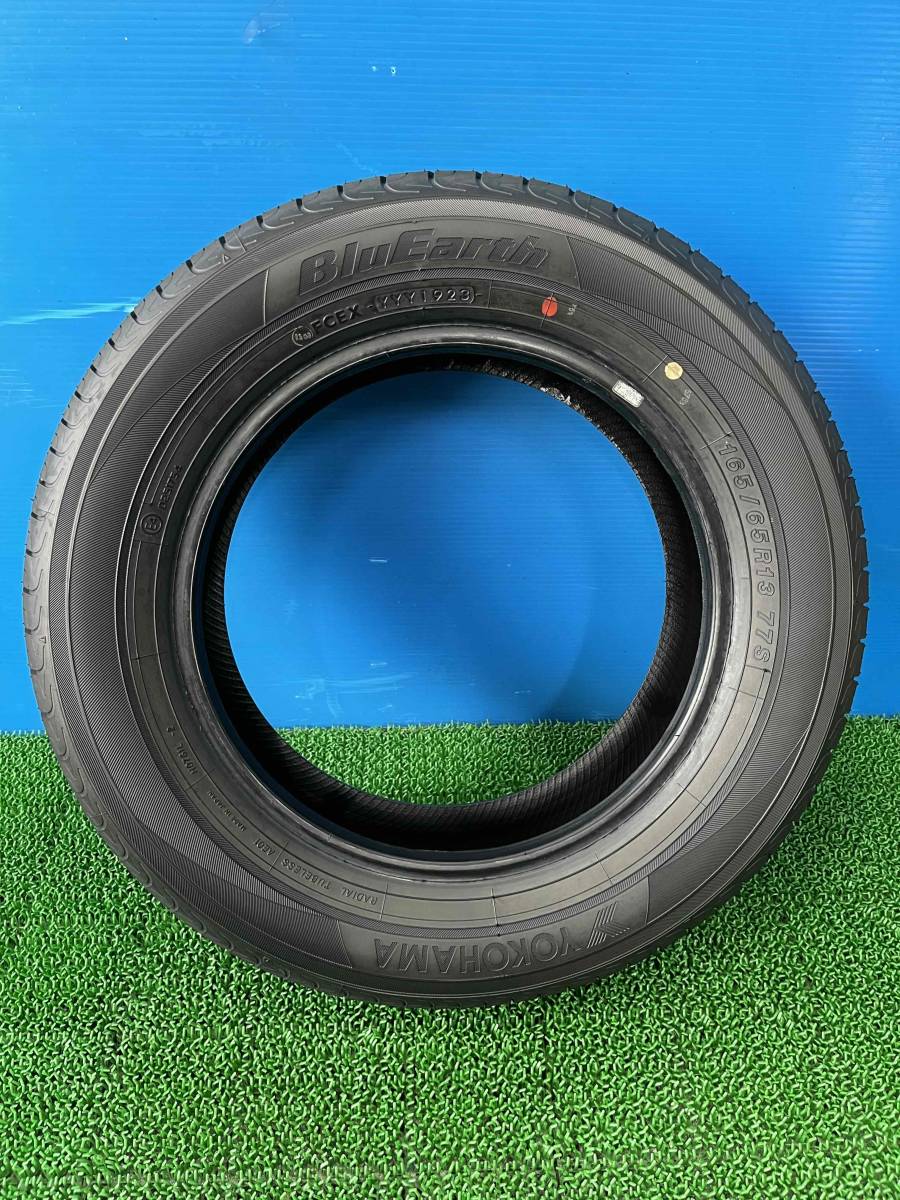 165/65R13　ヨコハマ　ブルーアース　Bluearth　２３年製　４本セット　バリ山！　いぼ付き！　サマータイヤ　夏タイヤ　_画像7