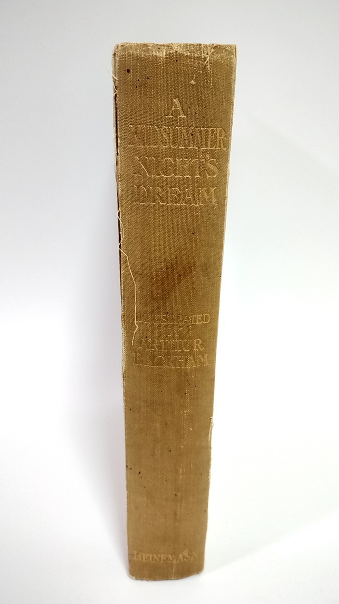 ◆アーサー・ラッカム 1908年初版◆ 真夏の夜の夢 挿絵本 全40枚 カラー ウィリアム・シェイクスピア_画像2