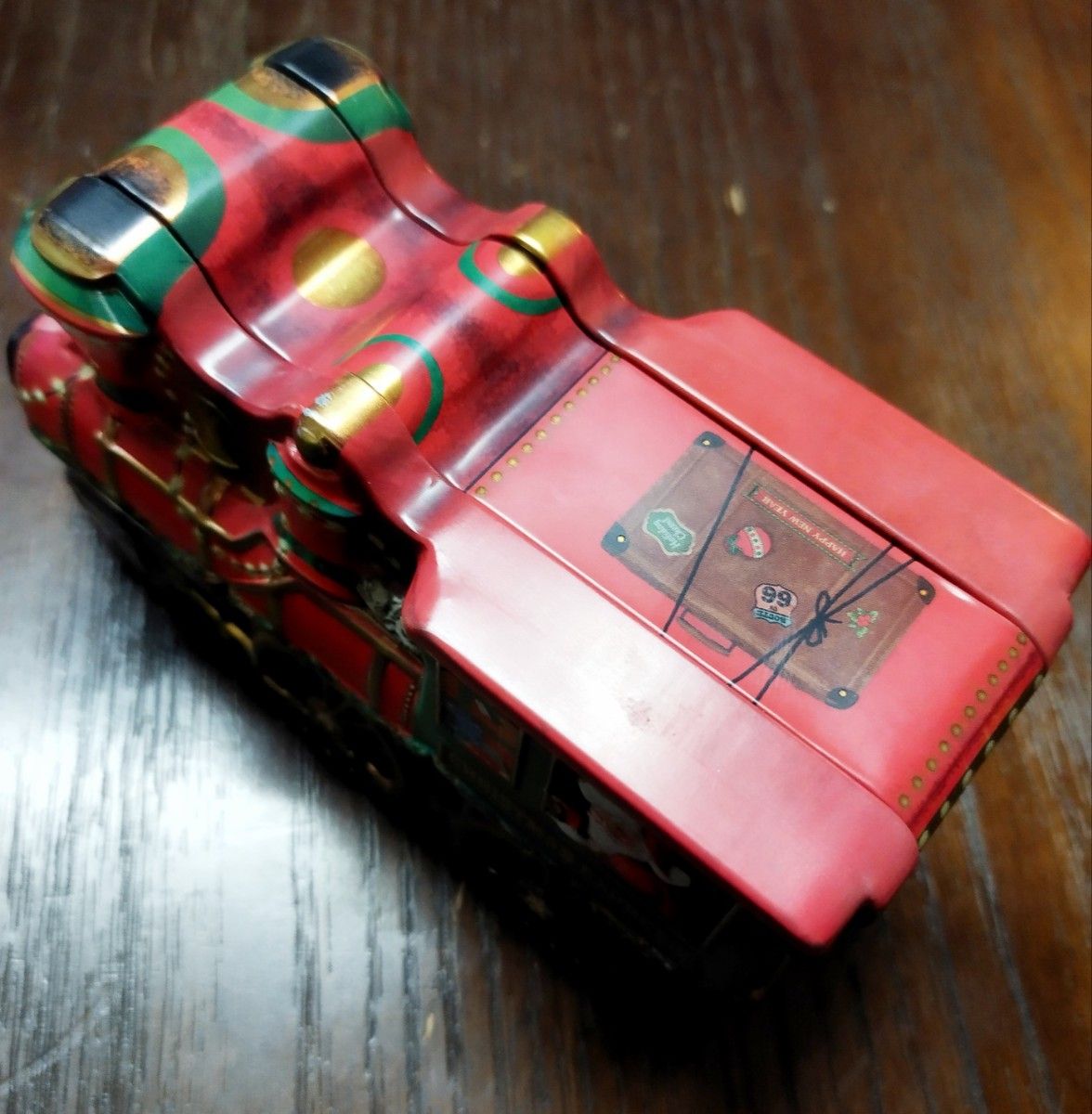 ウィンデル WINDEL 缶 ボックス クリスマス 機関車 ドイツ 空き缶