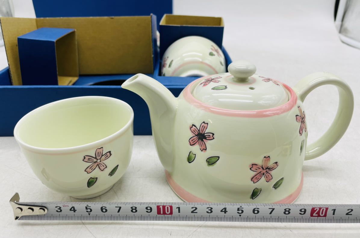 【中古】有田焼 煎茶 茶器揃 急須 湯呑5客 セット 茶道具 大有田 印あり 来客用 未使用品 ? 伝統工芸品 DM0110M_画像3