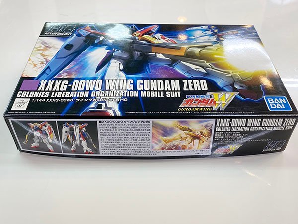 ■新機動戦記ガンダムW■ バンダイ ガンプラ ウイングガンダムゼロ XXXG-OOWO WING GUNDAM ZERO HG1/144 未組立品 札幌発_画像8