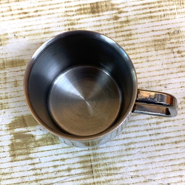 * sugar pot summarize * made of stainless steel sugar pot 2 piece milk pitcher 3 piece mug set sale YUKIWA M-5 interior secondhand goods M