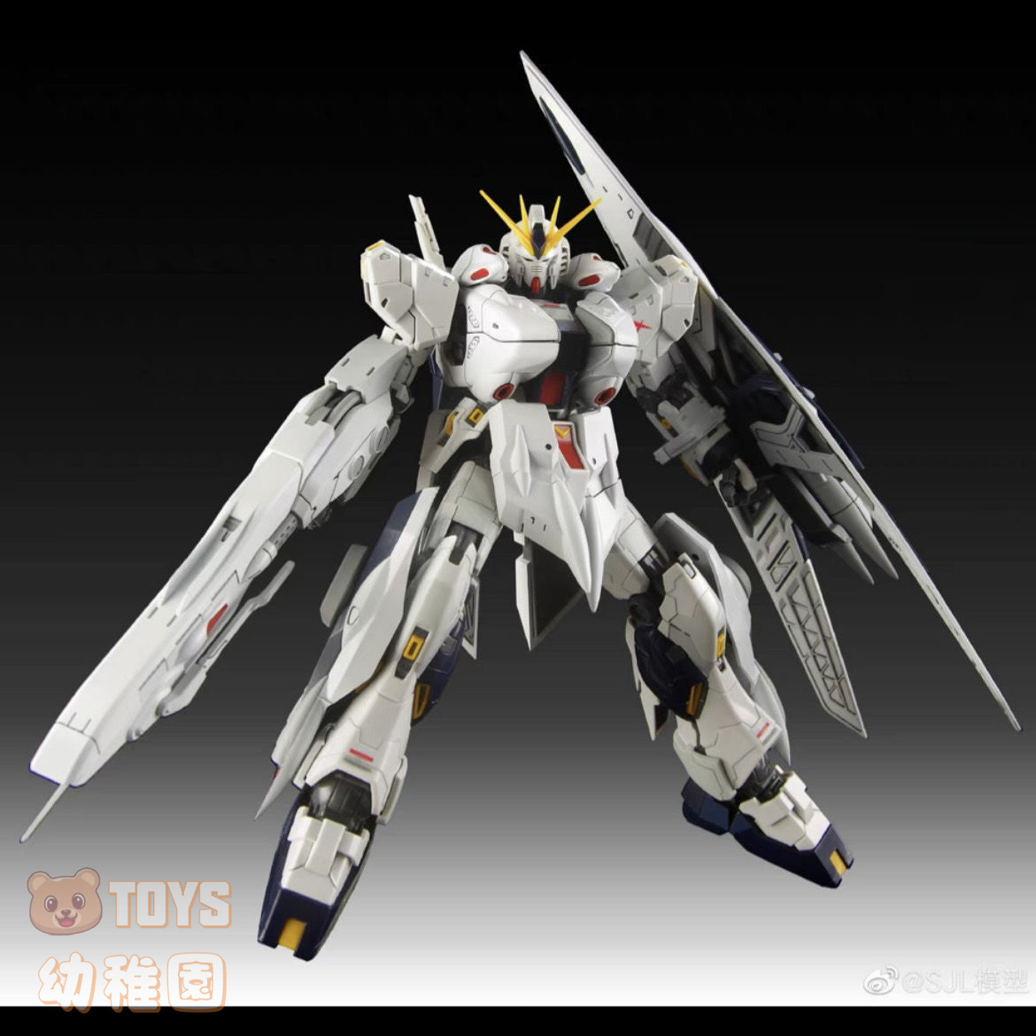 【SJL】1/100 MG νガンダム Ver.Ka 用 HWS拡張装備 FA フルアーマー 改造パーツ プラモデル 未組立 新品_画像5