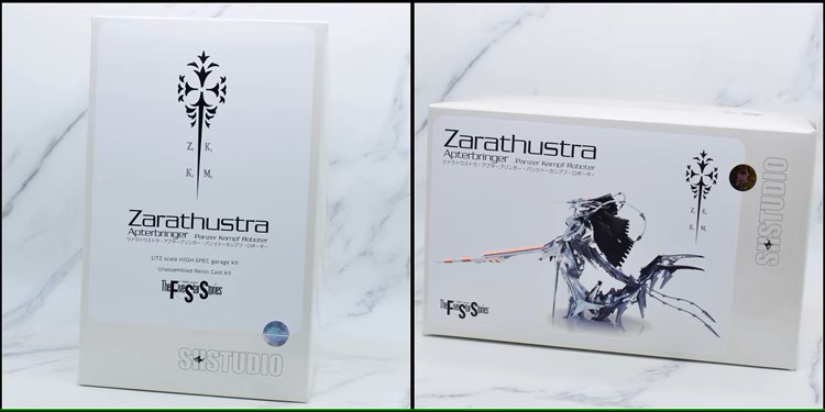 【SH STUDIO】1/72 Zarathustra ツァラトウストラ・アプターブリンガー クリアパーツ付属 ガレージキット FSS 新品_画像1