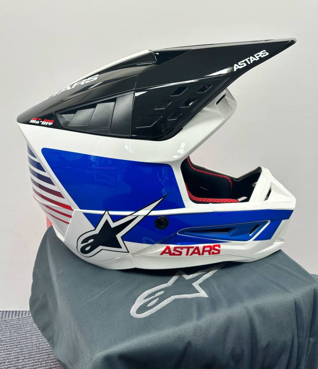 新品 Alpinestars SM5 アルパインスターズ S-M5 Speed オフロードヘルメット サイズ XL 送料込29,800円 ALHM5SPWDBRGX_画像5