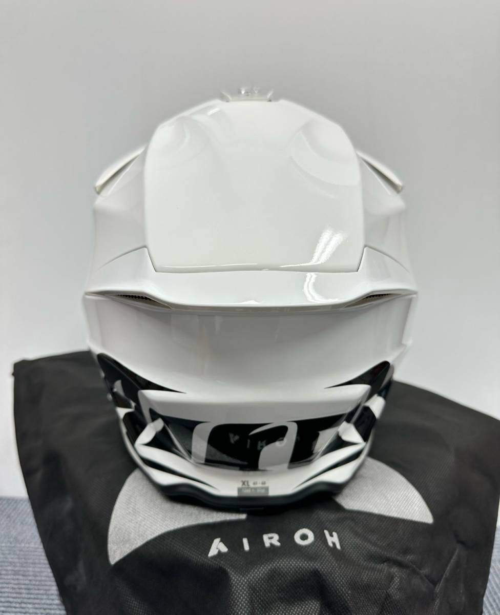 新品 Airoh アイロー オフロードヘルメット twist ツイスト 2.0 ホワイト つや有 サイズ XL FMFゴーグル付き 送料込31,000円 AIHT20COWGXL_画像4
