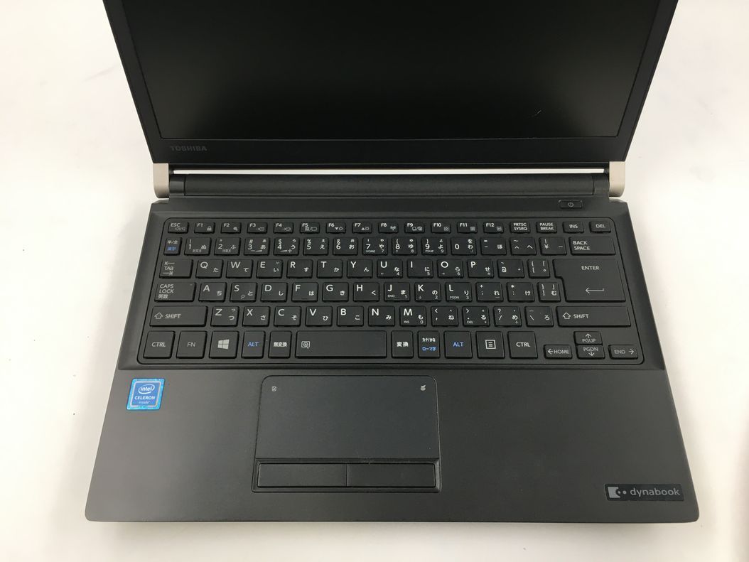 TOSHIBA/ノート/HDD 1000GB/第3世代Celeron/メモリ4GB/WEBカメラ有/OS無/不明/ドライブDVD-R-240110000725810_キーボード接写１