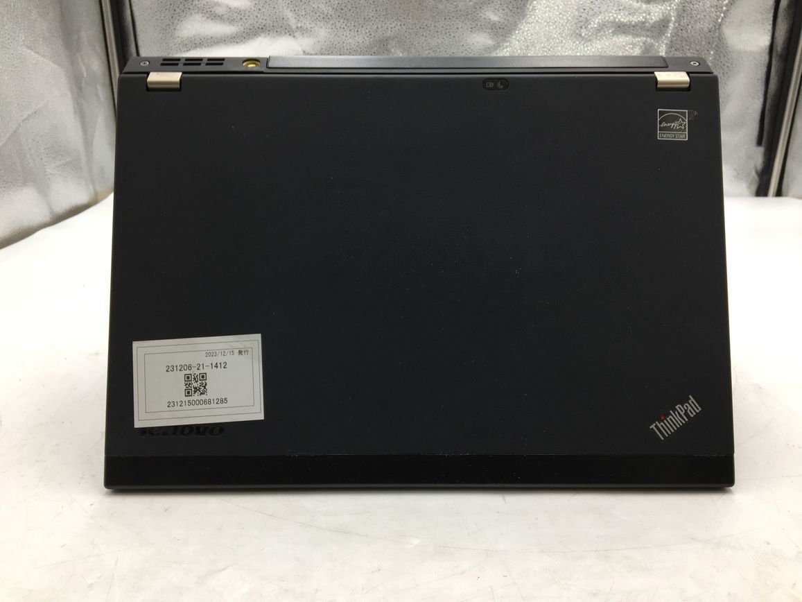 LENOVO/ノート/HDD 500GB/第3世代Core i5/メモリ4GB/WEBカメラ有/OS無-231215000681285_天板　M