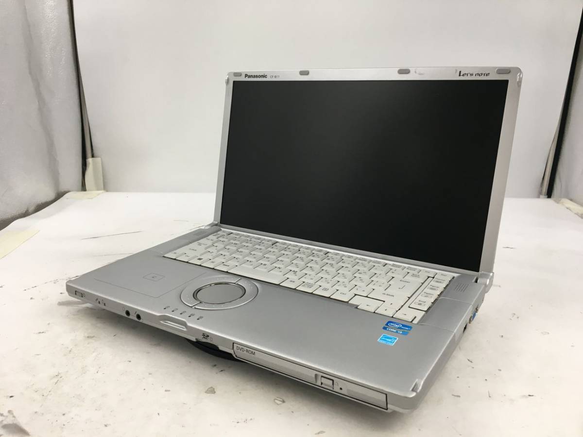 PANASONIC/ノート/HDD 320GB/第3世代Core i3/メモリ4GB/WEBカメラ無/OS無-231226000704203_正面 M