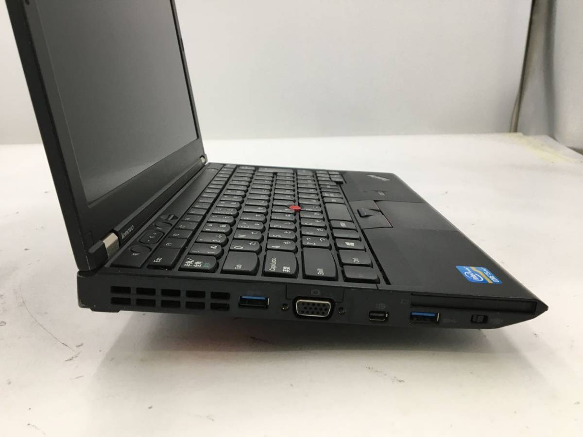 LENOVO/ノート/HDD 500GB/第3世代Core i5/メモリ4GB/WEBカメラ有/OS無-240120000748861_側面（左）M