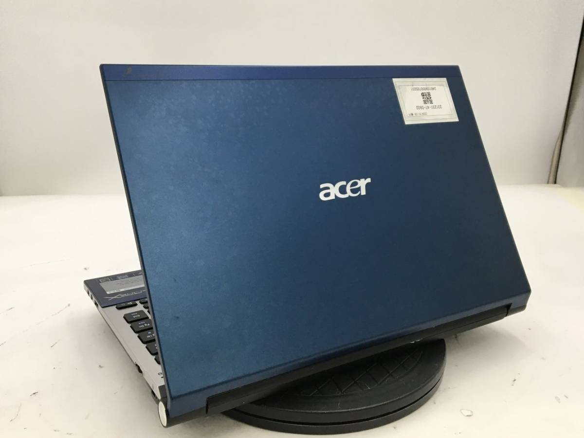 ACER/ノート/HDD 500GB/第2世代Core i5/メモリ2GB/2GB/WEBカメラ有/OS無-240109000725231_天板　M