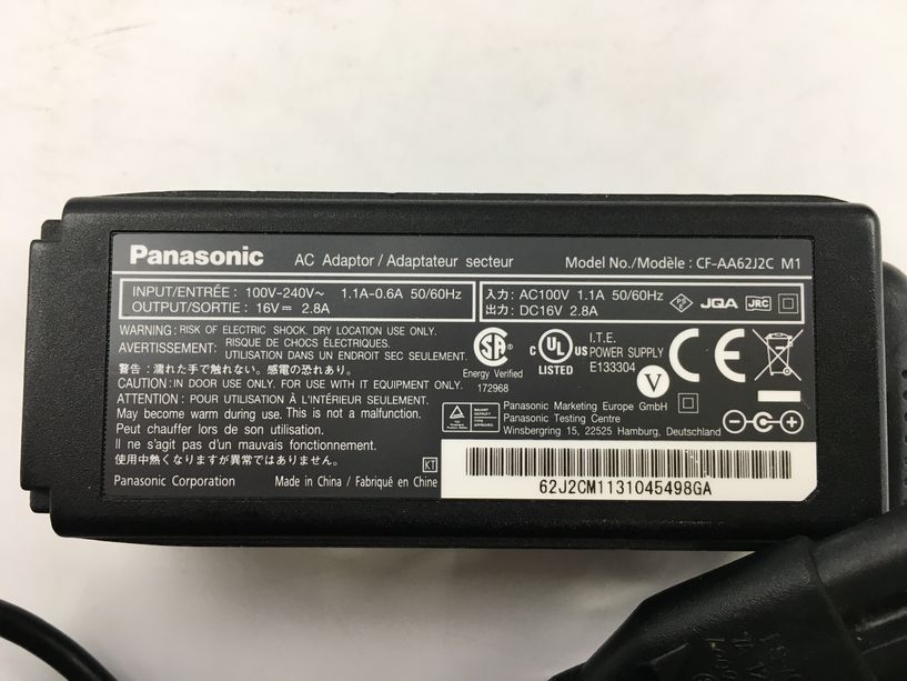 PANASONIC/ノート/SSD 128GB/第3世代Core i7/メモリ2GB/2GB/WEBカメラ有/OS無-231221000695336_付属品 1
