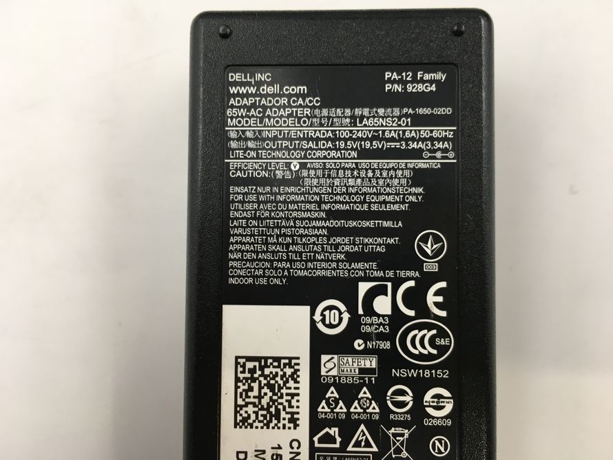 DELL/ノート/HDD 320GB/第2世代Core i3/メモリ2GB/WEBカメラ有/OS無-231219000688847_付属品 1