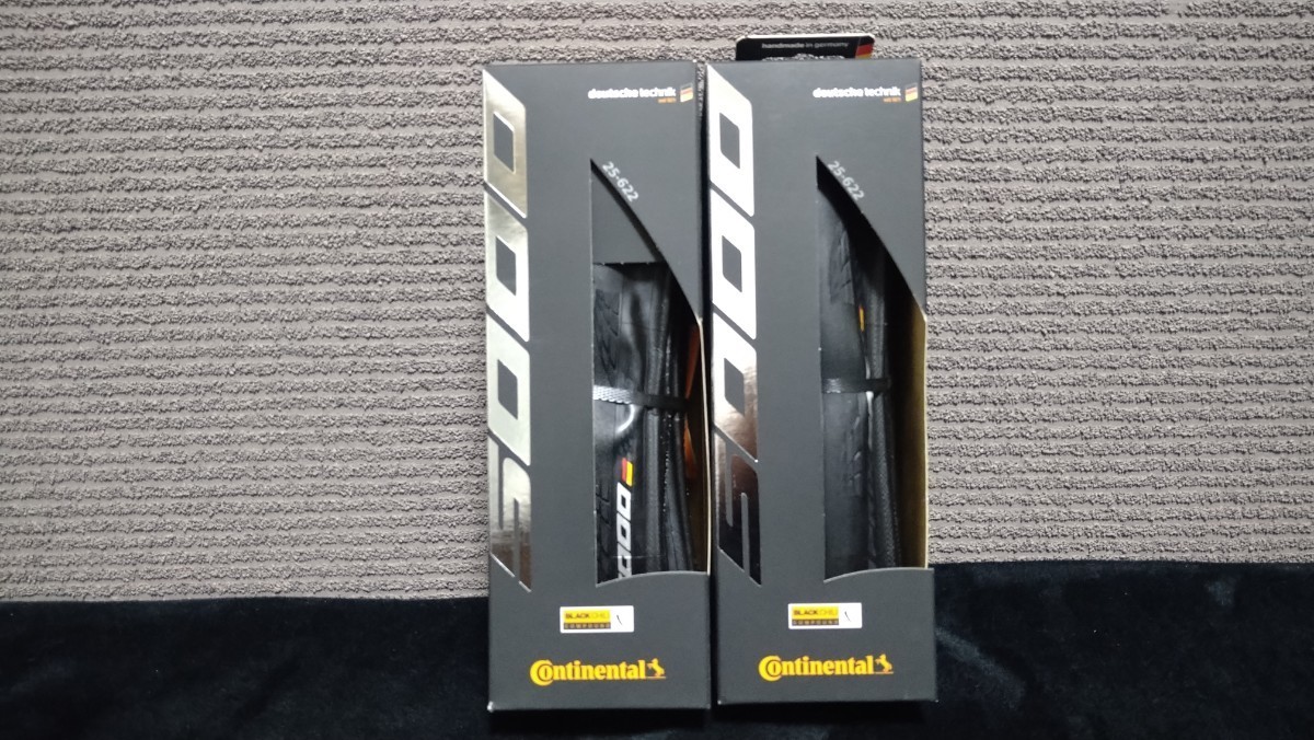 【新品】Continental コンチネンタル Grand Prix 5000 700×25Cグランプリ クリンチャー タイヤ 2本セット GP5000 _画像1